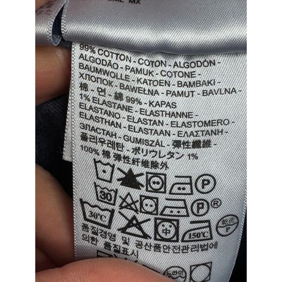 Levi's 513 Men's Slim Straight Leg Navy Blue Denim Jeans - Size 36x34 - Picture 6 of 7